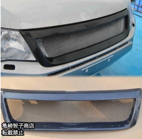 スバル フォレスター SH5型 2009-2012年エアロ スポイラーフロントグリル-FRP製 エンブレムなしタイプ