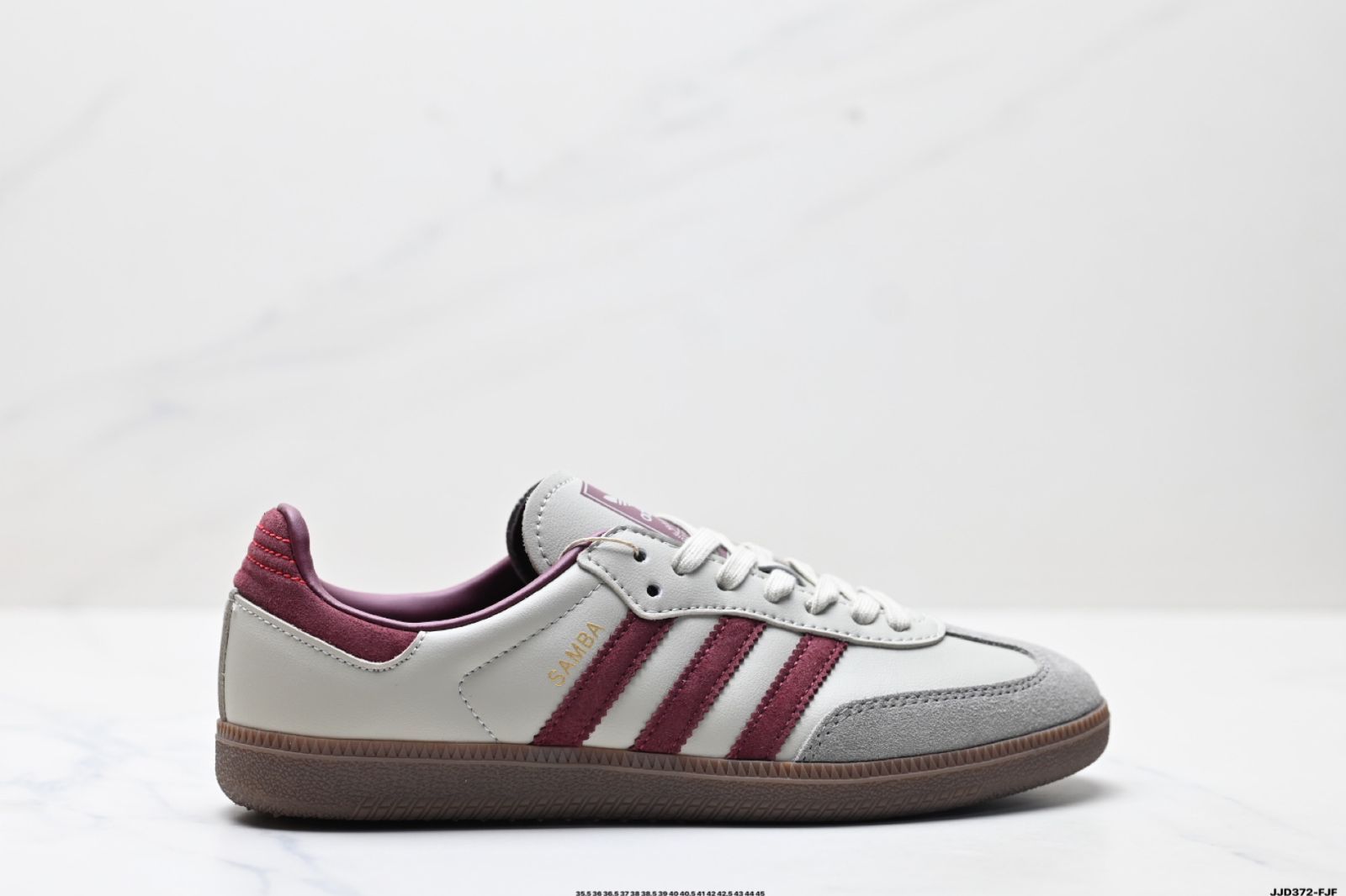 アディダス トリフォリウム Adidas Originals Samba サンバ シリーズ ジェントルマン ドイツ トレーニング フットボール スタイル ユニバーサル ロートップ レジャー スポーツ ボードシューズ-WTO輸入2