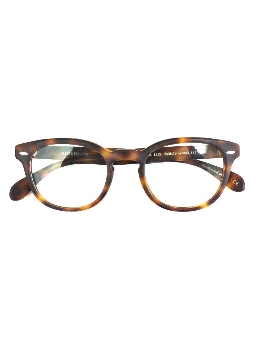 オリバーピープルズ Sheldrake Low Bridge Fit OV5036A メガネ ブラウン ウェリントン ITAX9EMKXHC8