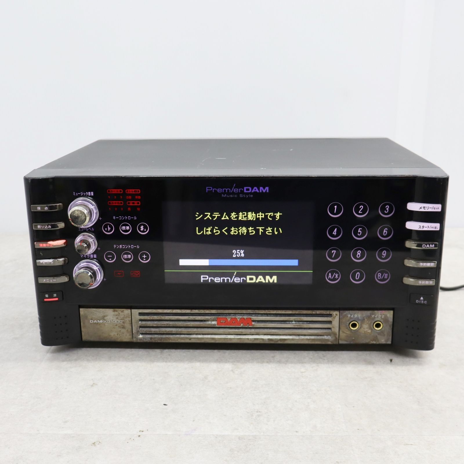 △カラオケ機器 ｜PremierDAM カラオケ機器 本体のみ｜DAM XG1000 プレミアムダム｜ジャンク扱い JUNK □P3305 - メルカリ