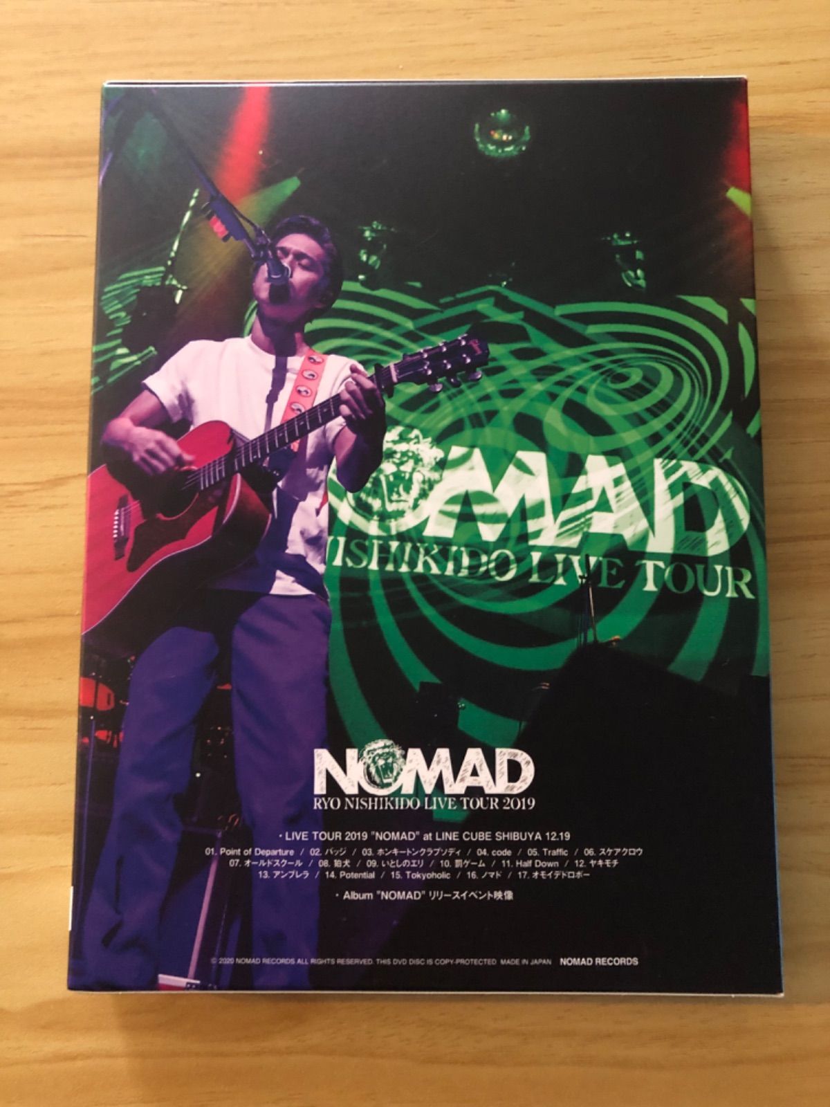 錦戸亮 NOMAD アルバムCD+ツアーBlu-ray 錦戸 亮 LIVE TOUR 2022 