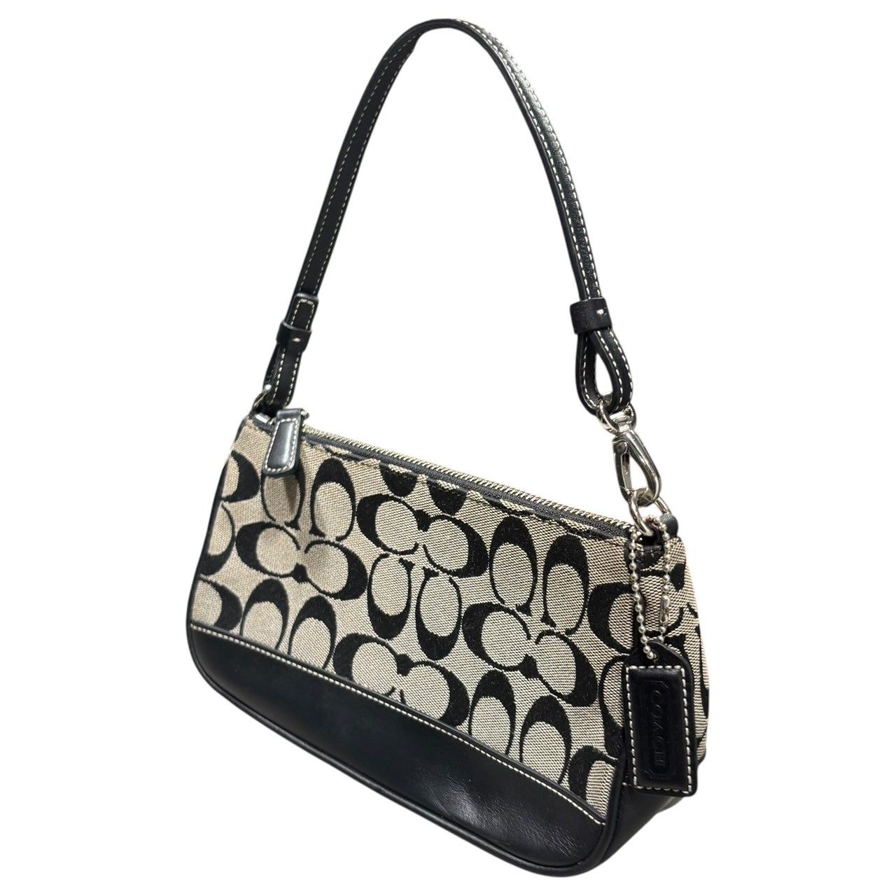 COACH(コーチ) Signature Canvas Accessory Pouch シグネチャー