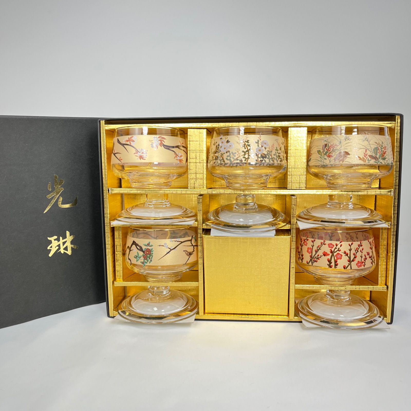 専用です グラス セット 光琳 蓋付グラス冷茶セット 5客 - メルカリ
