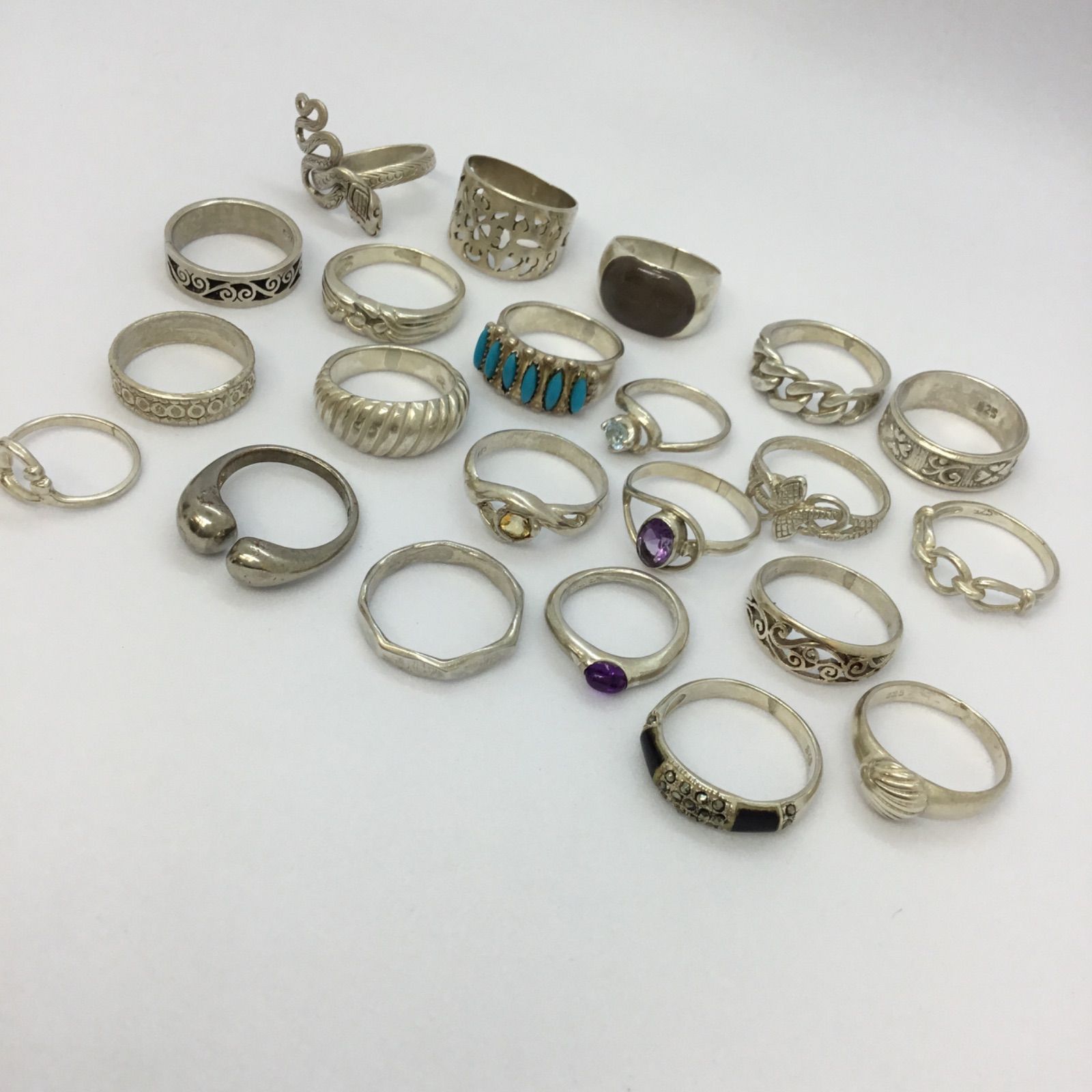 おまとめ 22個セット 62g◉ シルバー925 リング ／ SILVER 925 ／ 指輪