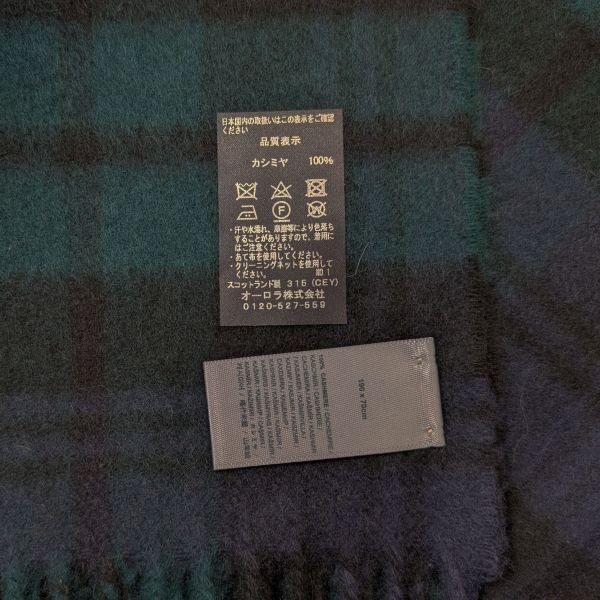 新品未使用 国内正規品】 Johnstons ジョンストンズ カシミヤ 大判