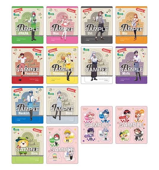 カラフルピーチ マグネットコレクションガム ダイナー カラピチ