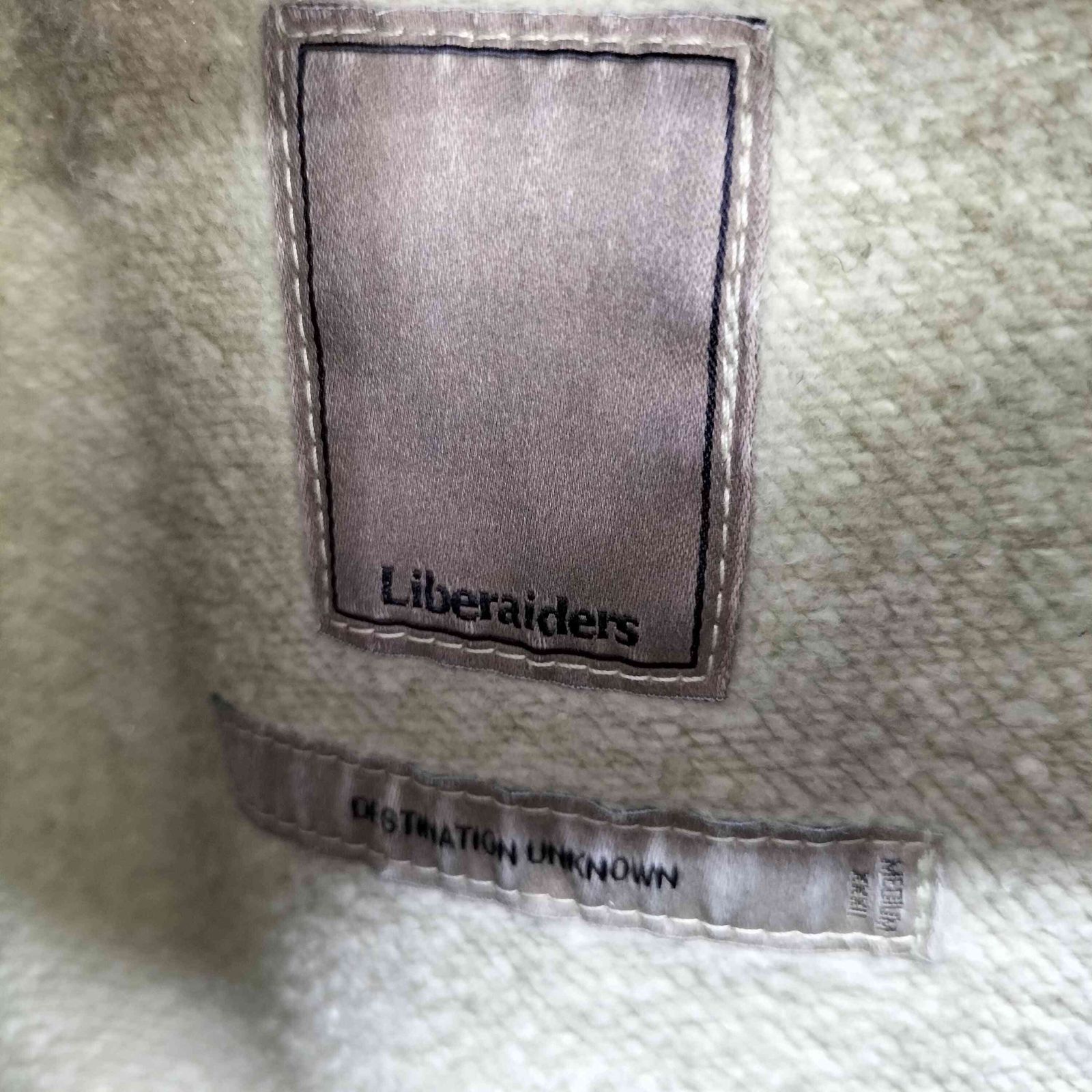 リベレイダース Liberaiders 製品染めスウェット メンズ ONE SIZE 