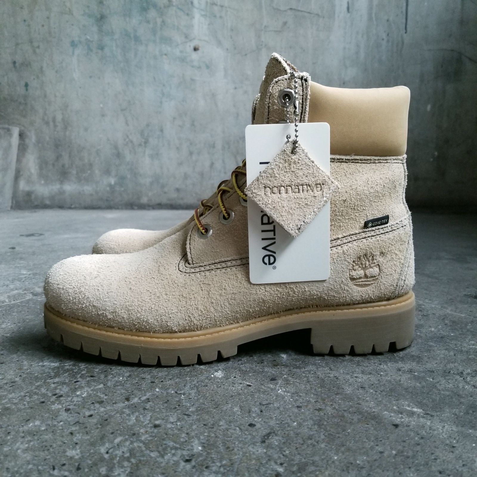 nonnative × timberland ゴアテックス ベージュ サイズ8 Buy Timberland x nonnative 6 Inch Lace Up GTX Boot in beige