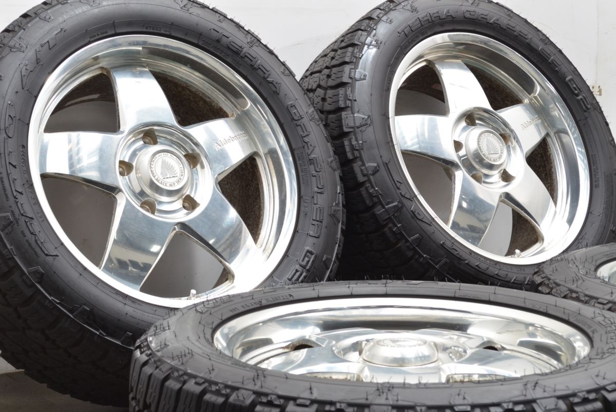 鍛造 RAGUNA ALDEBARAN ラグナ アルデバラン 20in 9.5J 54 PCD150 ニットー テラグラップラー G2 285 50R20 ランクル タンドラ