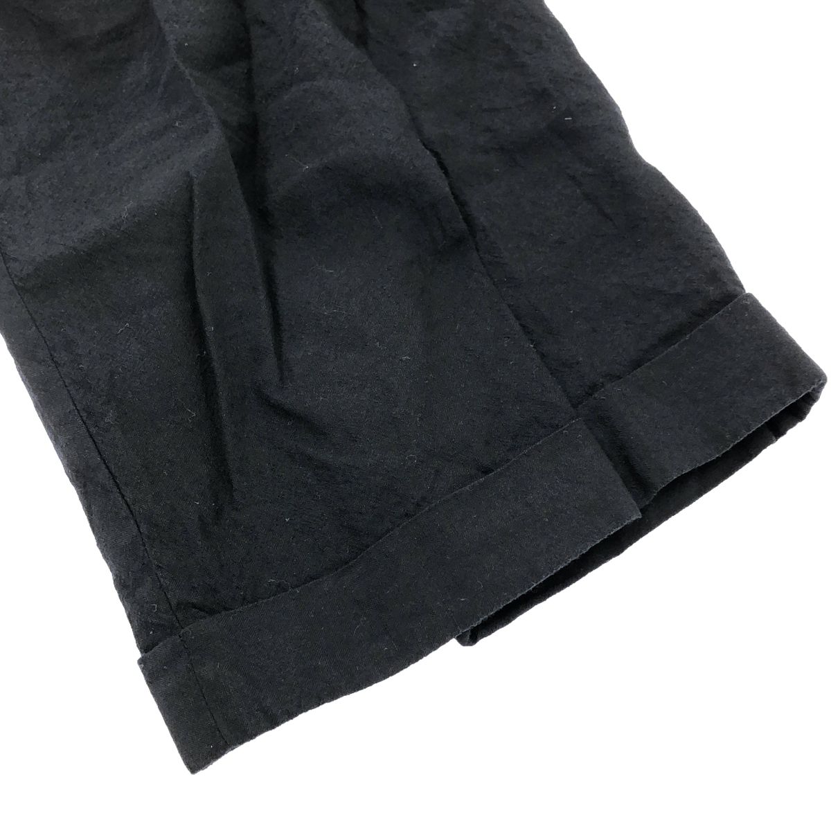 COMOLI | コモリ リネンウール - 2タックハンツ Navy 16SS ⁄ 通販 2 