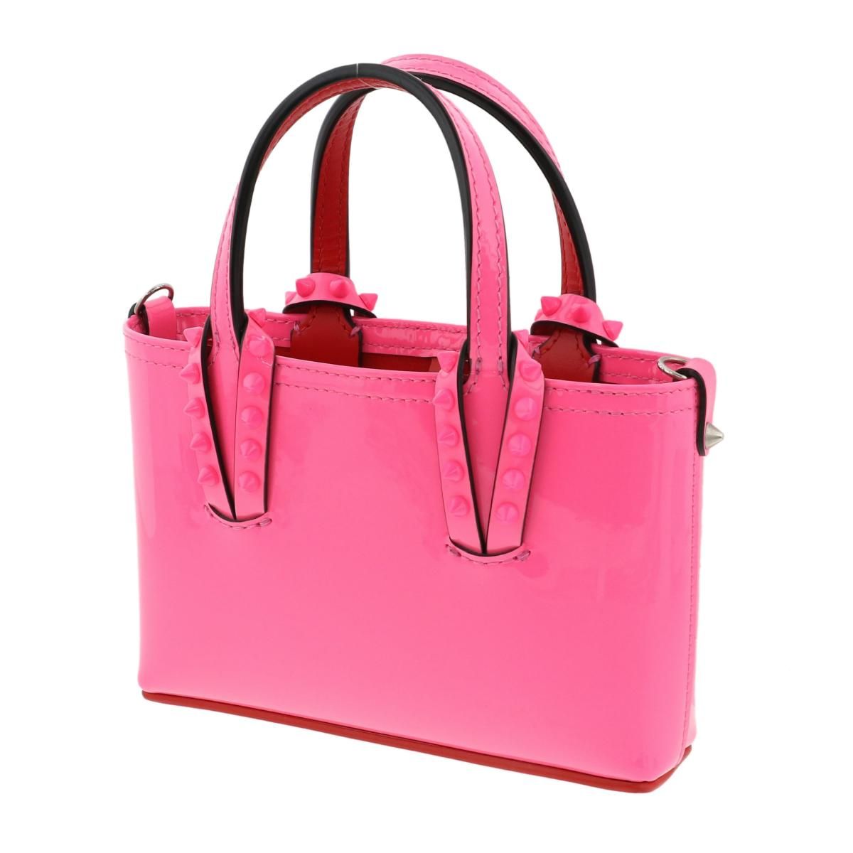 中古】 Christian Louboutin （クリスチャンルブタン） ｶﾊﾞﾀ ﾐﾆ ﾄｰﾄ 