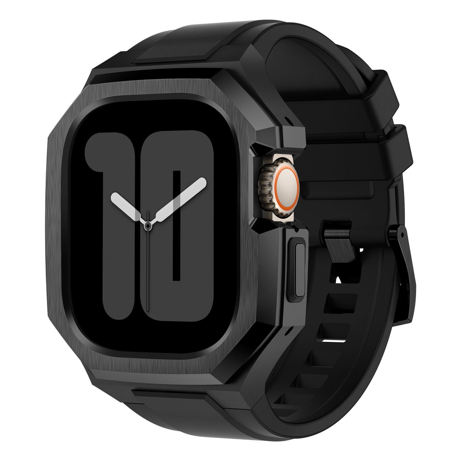 数量 デラックス カバー 保護 Watch Watch 装着簡単 落下防止 耐衝撃性 10|46mm対応 49mm 49mm Ultra 44mm 44mm SE2|6|5|4|SE 45mm 45mm 9|8|7 Series スポーツバンド 一体型