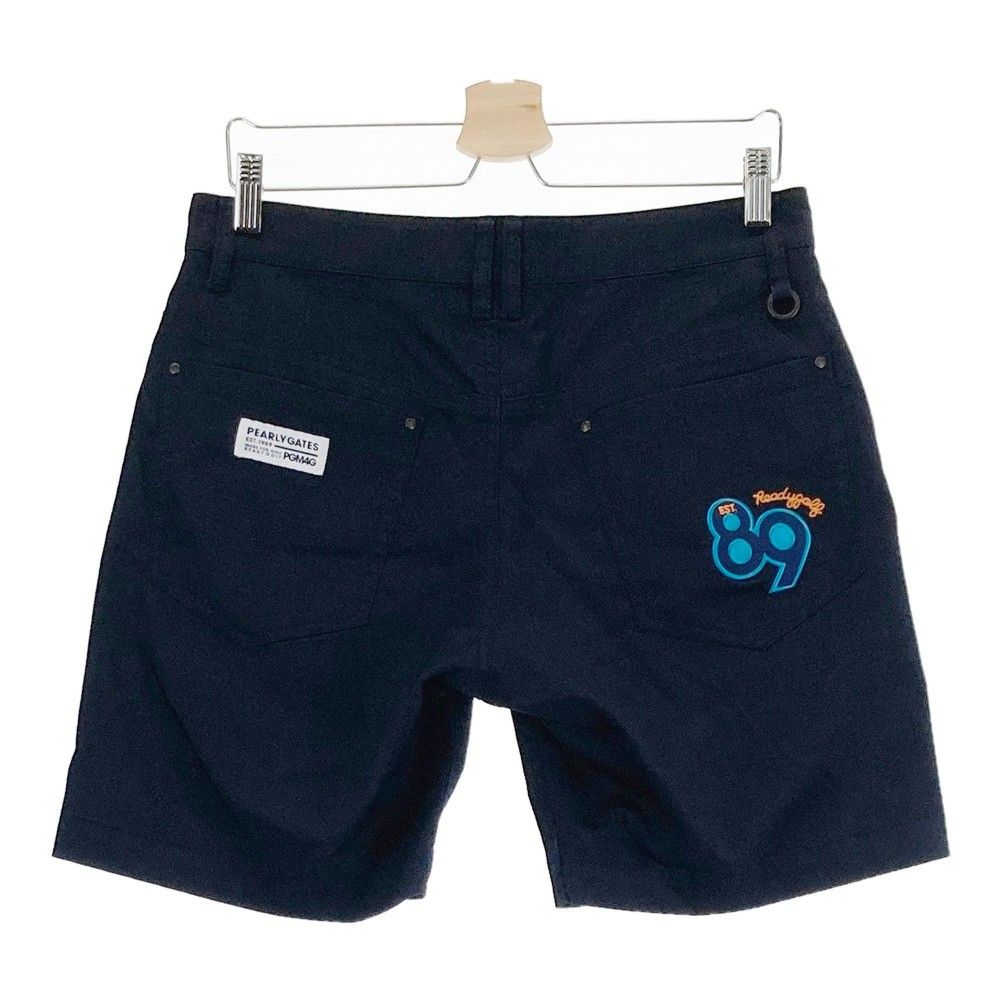 サイズ：4 PEARLY GATES パーリーゲイツ ハーフパンツ ネイビー系