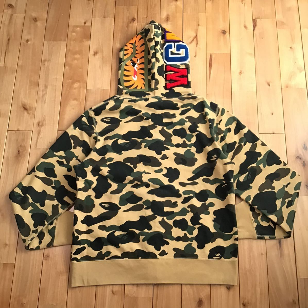 AbathingapeBAPE SHARK 1ST YELLOW CAMO XL