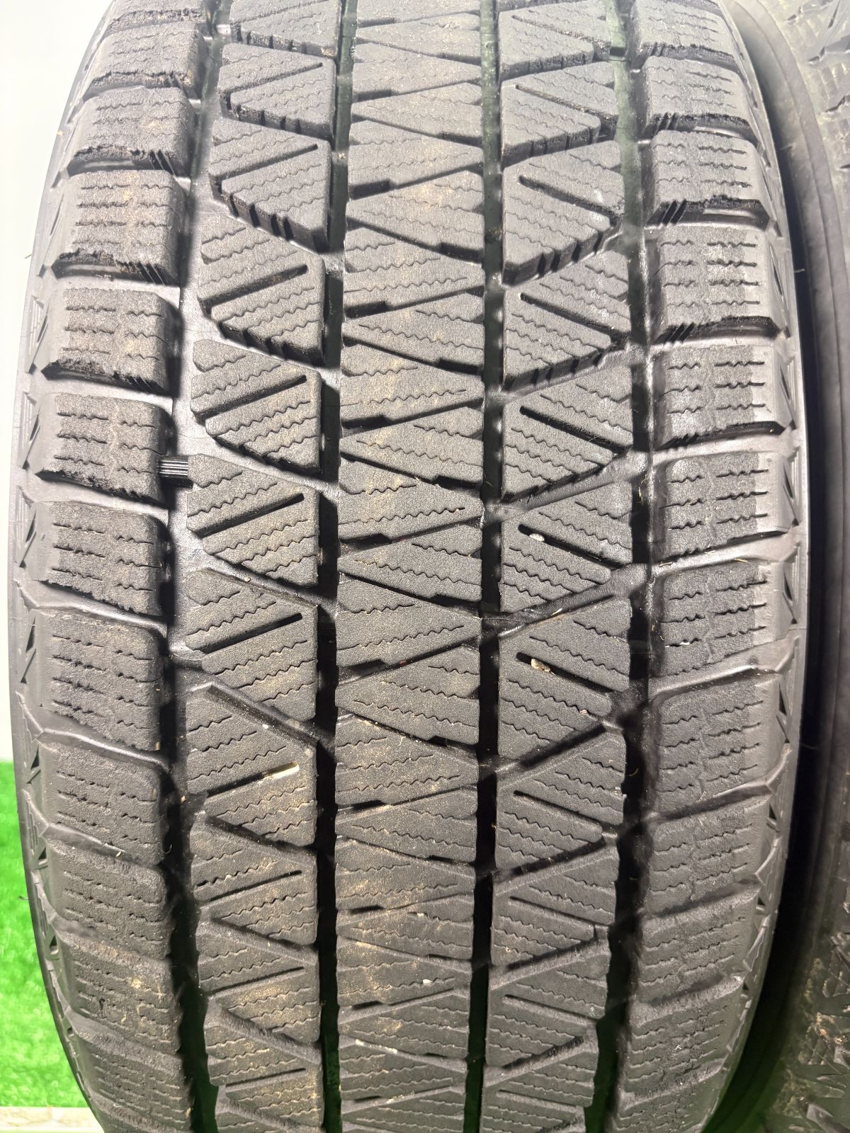 送料無料 235|55R18 ブリヂストン DM-V3 2021年製 2本 冬タイヤ スタッドレス TA660