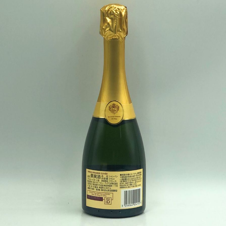 Krug - クリュッグ 白 375ml 12% KRUG  シャンパン【P4】 クリュッグ 白 375ml 12% KRUG シャンパン【P4】 - メルカリ