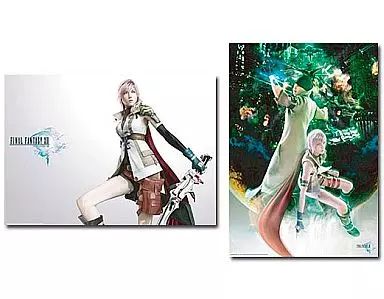 ライトニング＆スノウ ポスターセット(2枚組) ファイナルファンタジーXIII 中古】ポスター(アニメ) ライトニング＆スノウ オリジナル