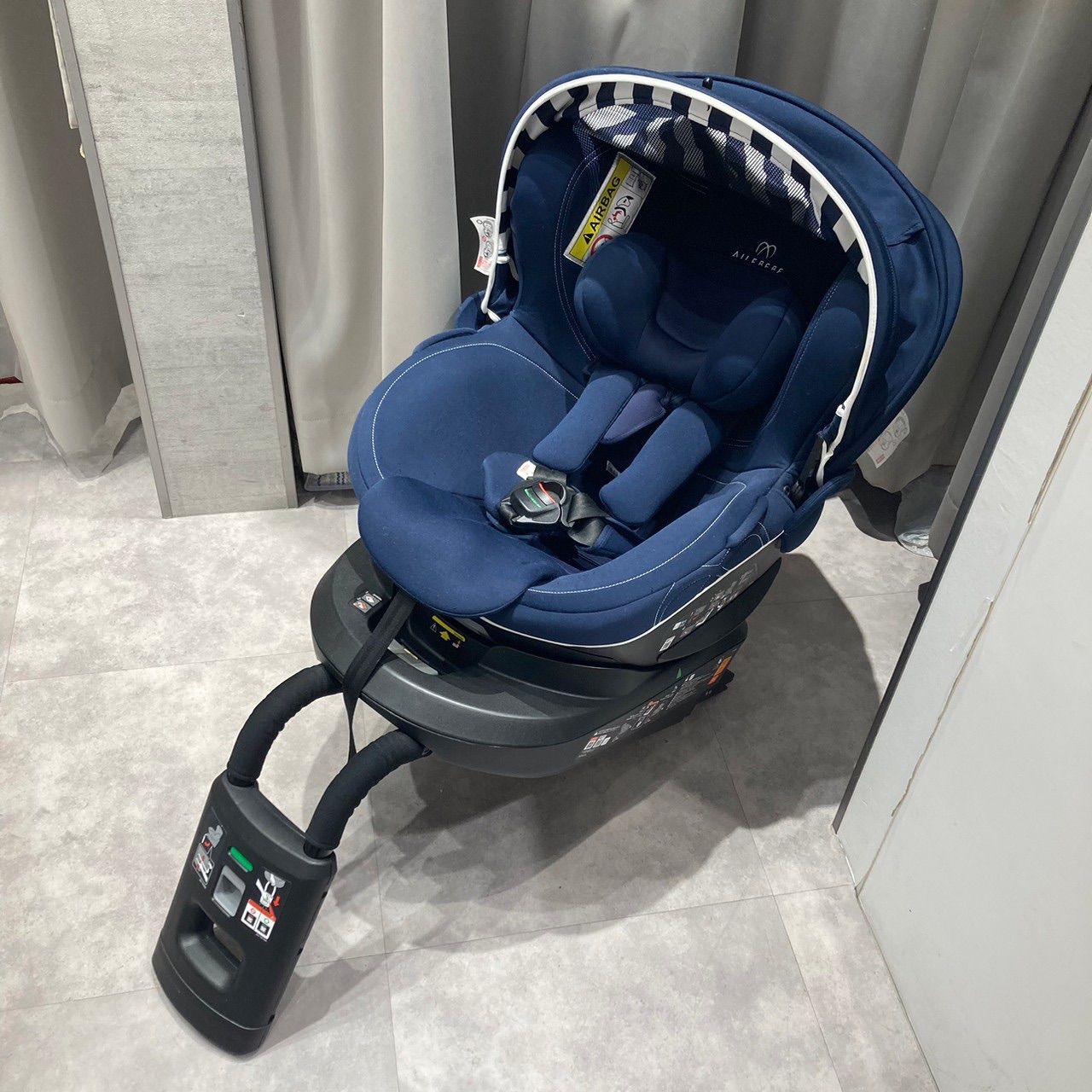 エールべべ ISOFIX チャイルドシート クルット4oui ウィ BF890 