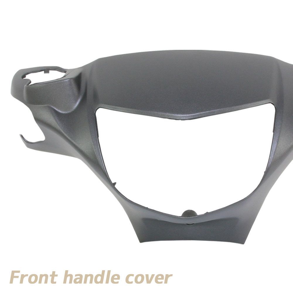 スズキ アドレスV125 アドレスV125G CF46A CF4EA K5 K6 K7 K9 外装 カウル 3点 セット マットブラック 艶消し 黒 塗装済み 外装 パーツ フロント プロテクター ガード 外装セット 純正タイプ プロテクター ガード グレー