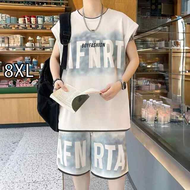 大人気，本物保証 [8XL]秋冬 コーデ メンズ  服 シンプル ファッション オシャレ 大人 かっこいい 大きいサイズ ストリート 紳士服  スポーツ スーツ ハーフ パンツ ベスト Tシャツ