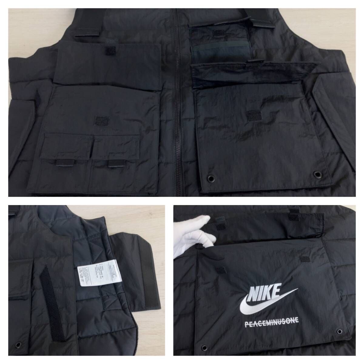 Nike × PEACEMINUSONE パフィーベスト GDRAGON PEACEMINUSONE NIKE ベスト ピースマイナスワン - メルカリ