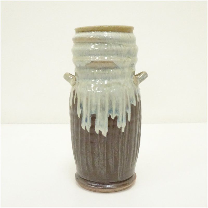 和子銘 花瓶 異型 花器 花入れ 陶器 華道具 茶道具 レア 和子銘 花瓶 異型 花器 花入れ 陶器 華道具 茶道具 レア 和子銘