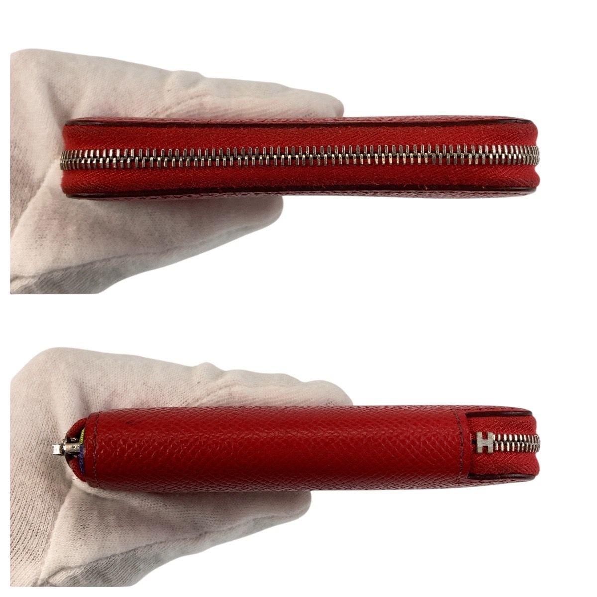 赤字覚悟‼️HERMES アザップ シルクイン エタン エプソン 長財布 美品 HERMES エルメス アザップシルクイン コンパクト