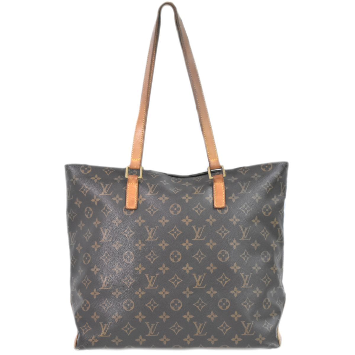 本物 ルイヴィトン LOUIS VUITTON LV カバメゾ モノグラム ショルダー ...