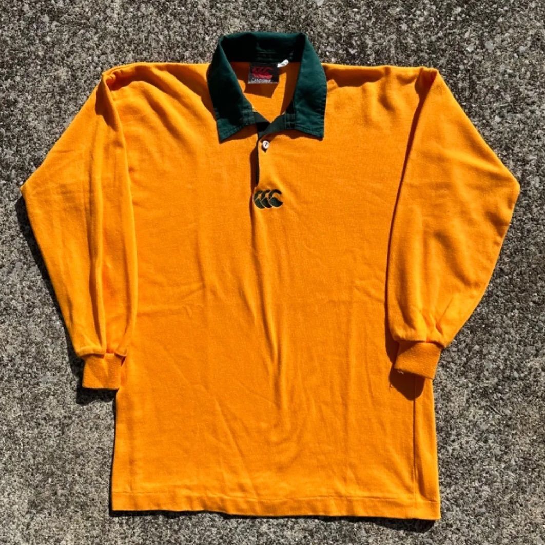 90s オーストラリア代表 Wallabies ポロシャツ リーボック CANTERBURY - 激レア カンタベリー オーストラリア代表