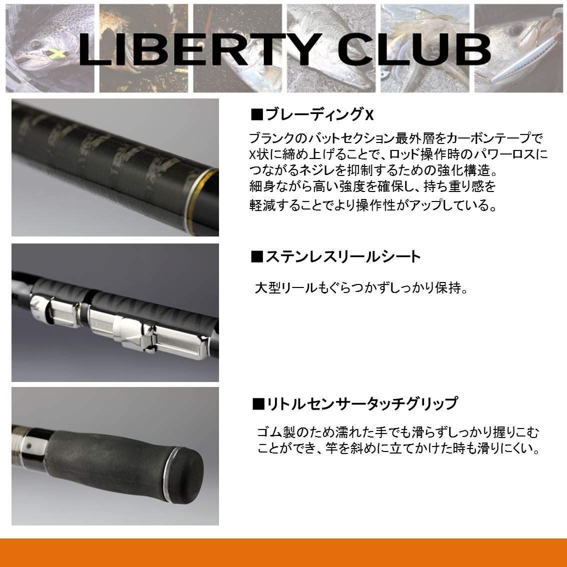 在庫処分ダイワDAIWA 投竿/振出し LBTCリバティクラブ SURFサーフ T 15