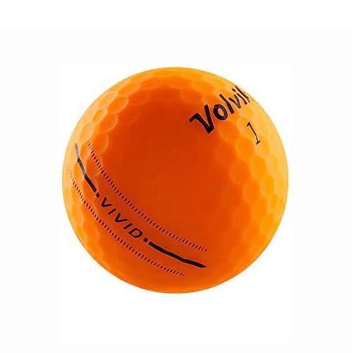 新品未使用　ボルビック Volvik  VIVID ゴルフボール  オレンジ