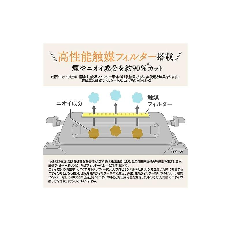 マルチロースター マルチロースター 高性能触媒フィルター搭載