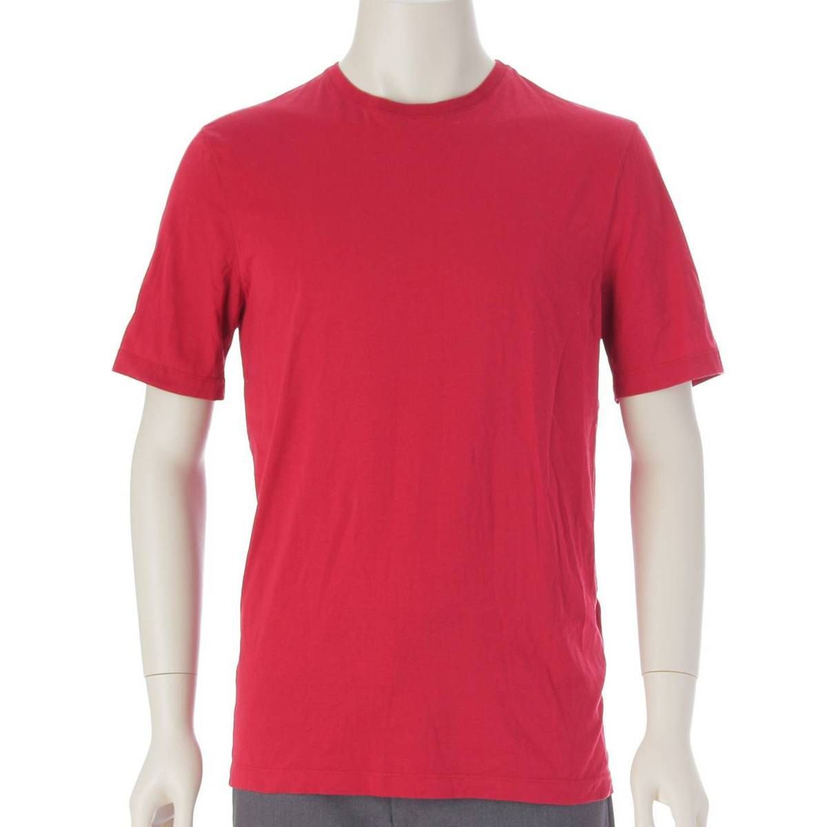 ルイヴィトン メンズ 半袖クルーネックTシャツ フロッキーロゴ 