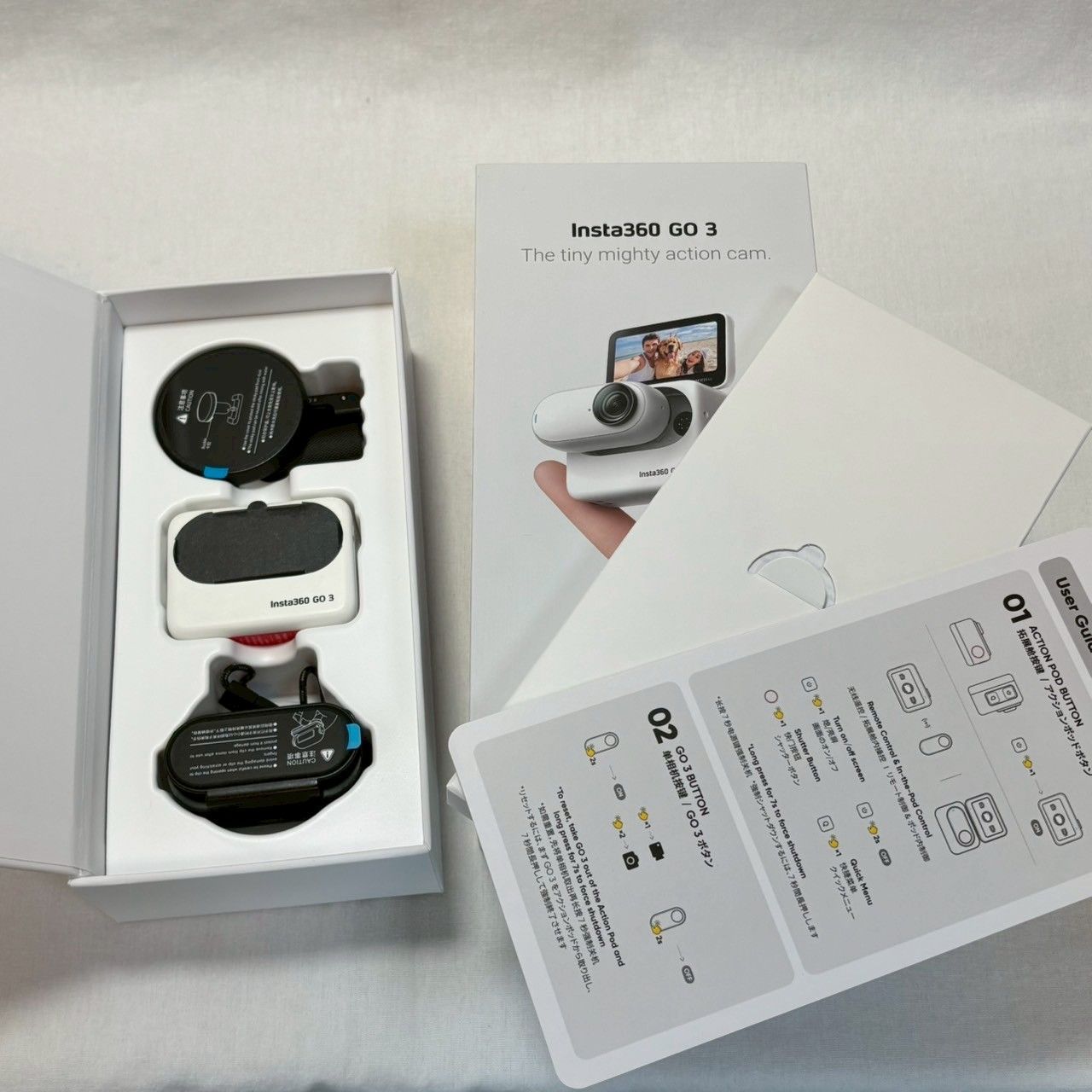 Insta360|GO|3|ホワイト|本体|