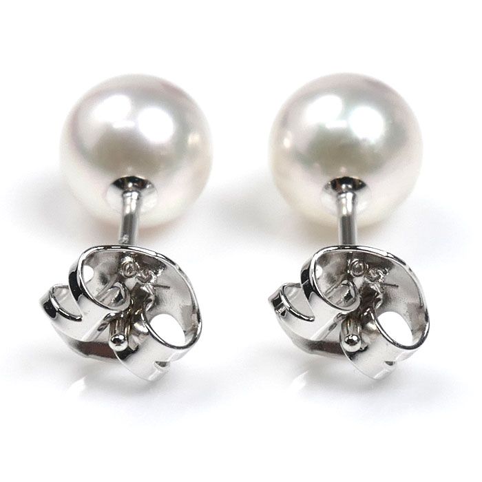 美品 TASAKI タサキ パール 5.3-7.0mm ピアス K18WG 金 楽天市場】タサキ デインジャーピアス パール 真珠 ピアス K18