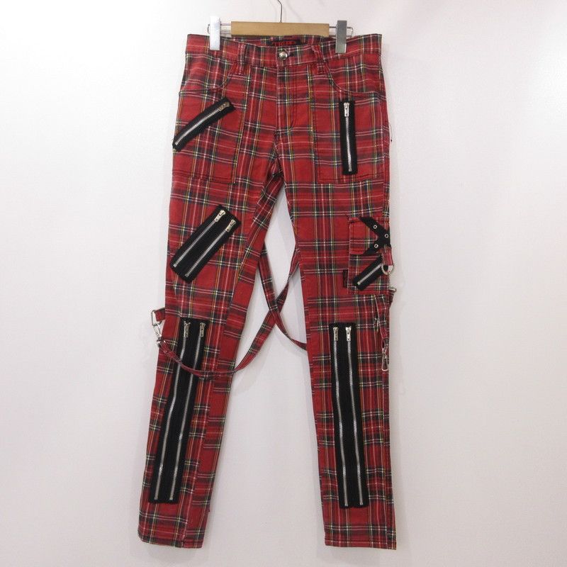 姫路東店 TRIPP NYC トリップニューヨークシティー パンツ CLASSIC STRAP PANT IS674MP ボンテージ レッド サイズ 28 107