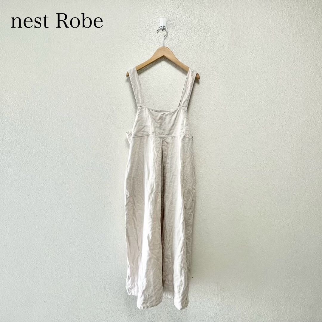 nest Robe ネストローブ リネンロングキャミドレス 日本製 - メルカリ