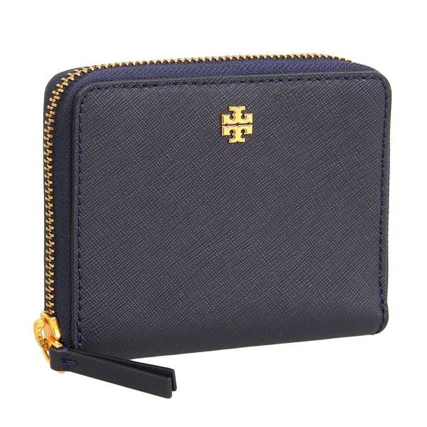 TORY BURCH 136098405 二つ折りラウンドZIP財布 - メルカリ