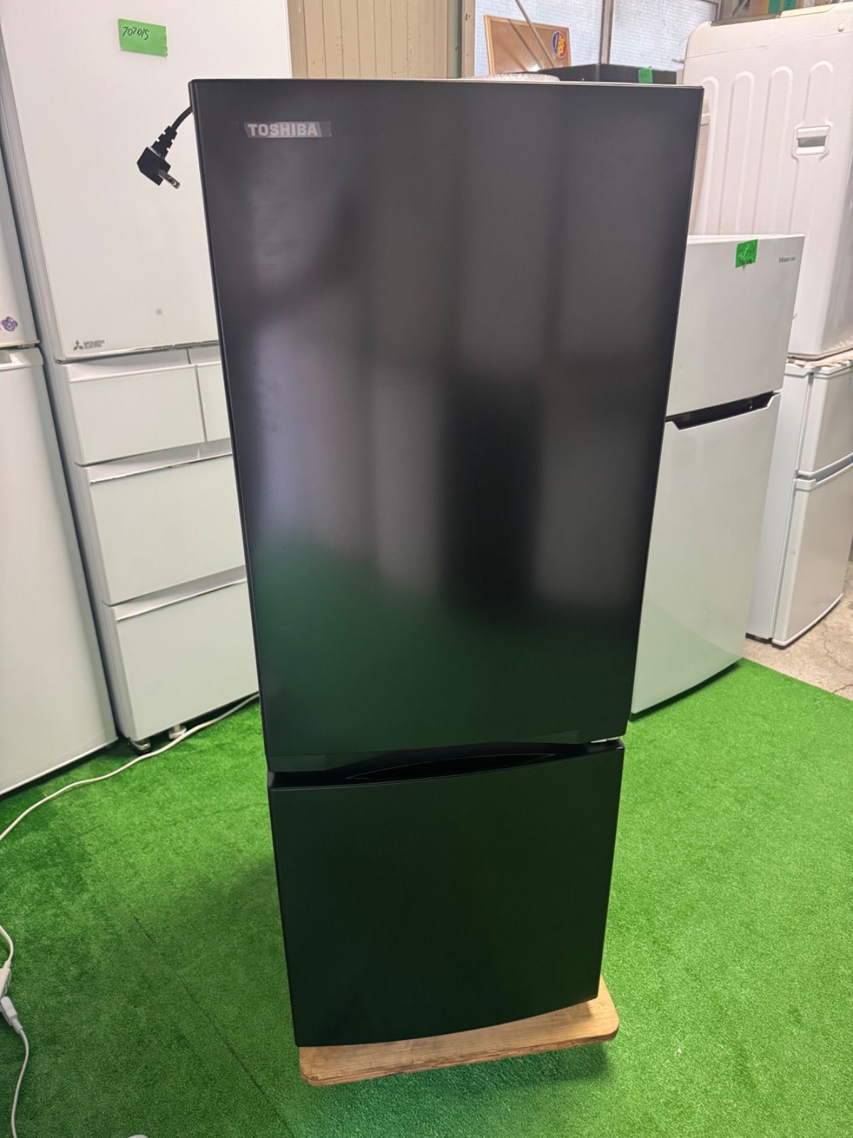 2023年製TOSHIBA冷蔵庫153L GR-V15BS (K) - メルカリ