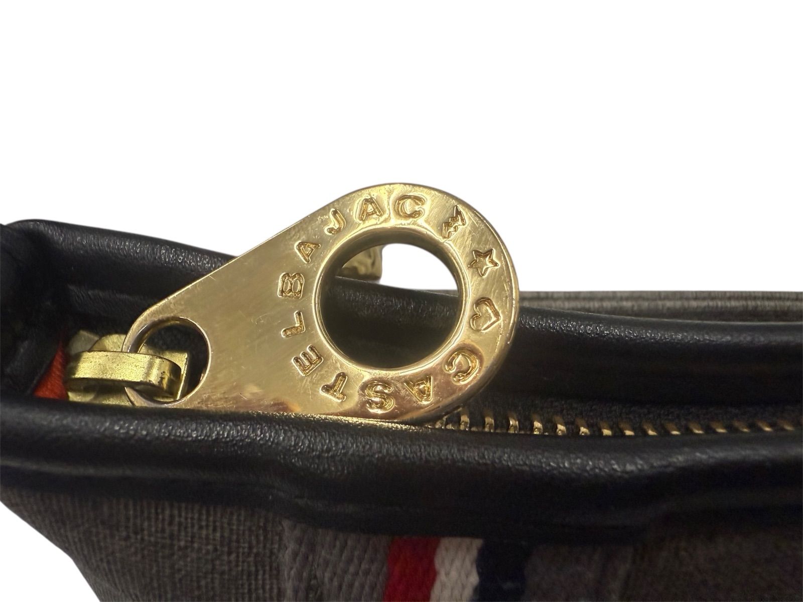 美品　カステルバジャック　ショルダーバッグ　ワッペン　ブランドロゴ　金金具 美品 カステルバジャック ショルダーバッグ ワッペン ブランドロゴ 金金具