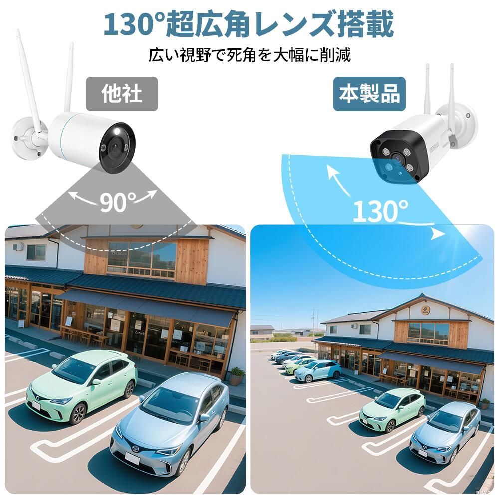 屋外対応 モニター付き