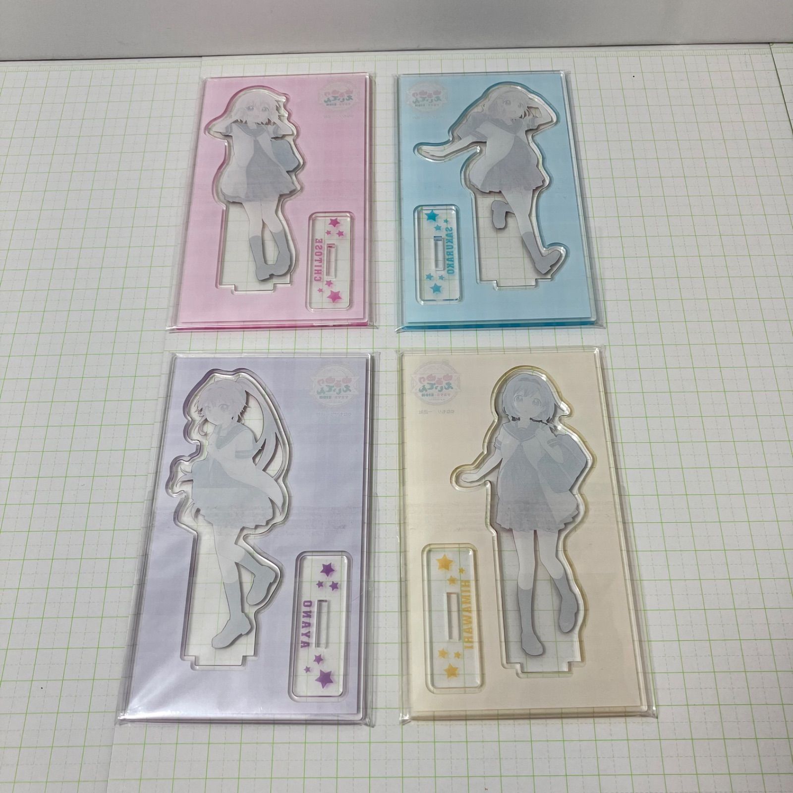 瀬戸店】えいでん × ゆるゆり コラボフェスタ アクリルスタンド（生徒