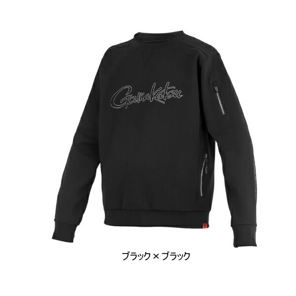 ≪'24年9月新商品！≫ がまかつ クルーネックスウェットシャツ GM-3756