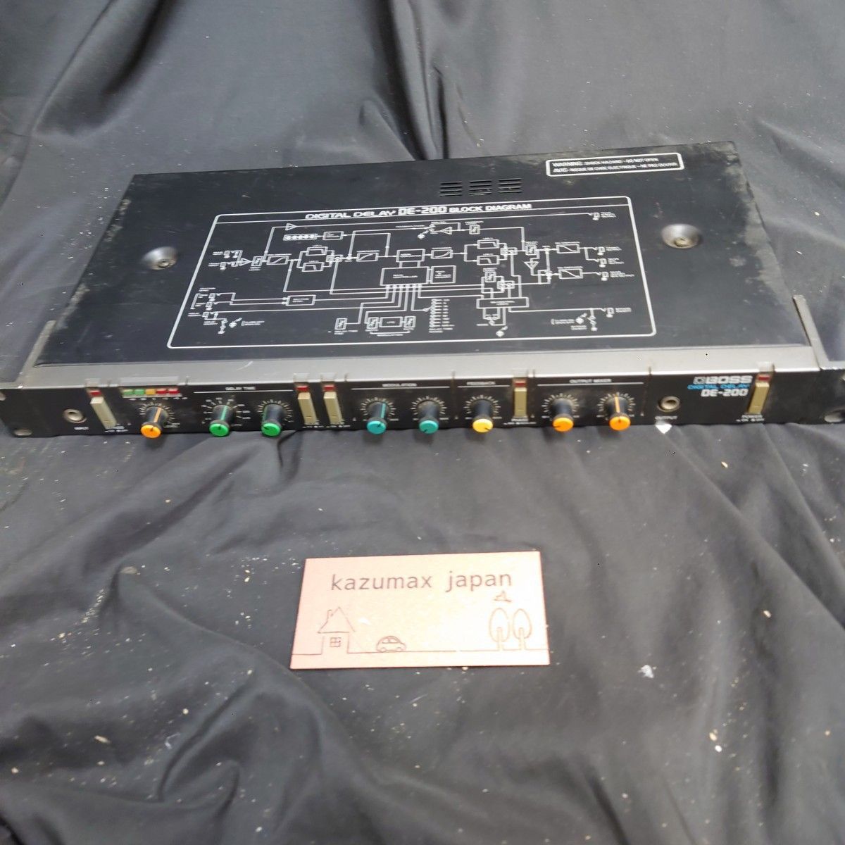 BOSS DE-200 Digital Delay 動作品 本体のみ ラックエフェクター プロオーディオ機器 ヴィンテージディレイ ボス z-2305