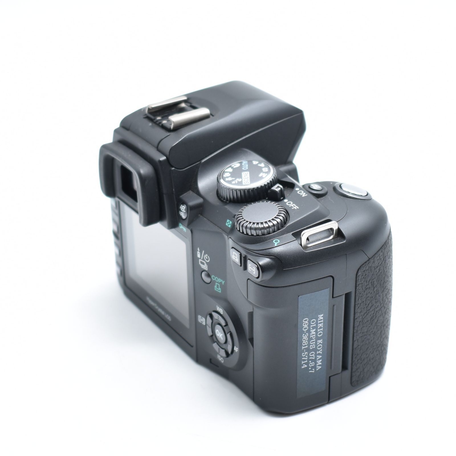 B#9091 OLYMPUS デジタル一眼レフカメラ E-500 ブラック ボディ