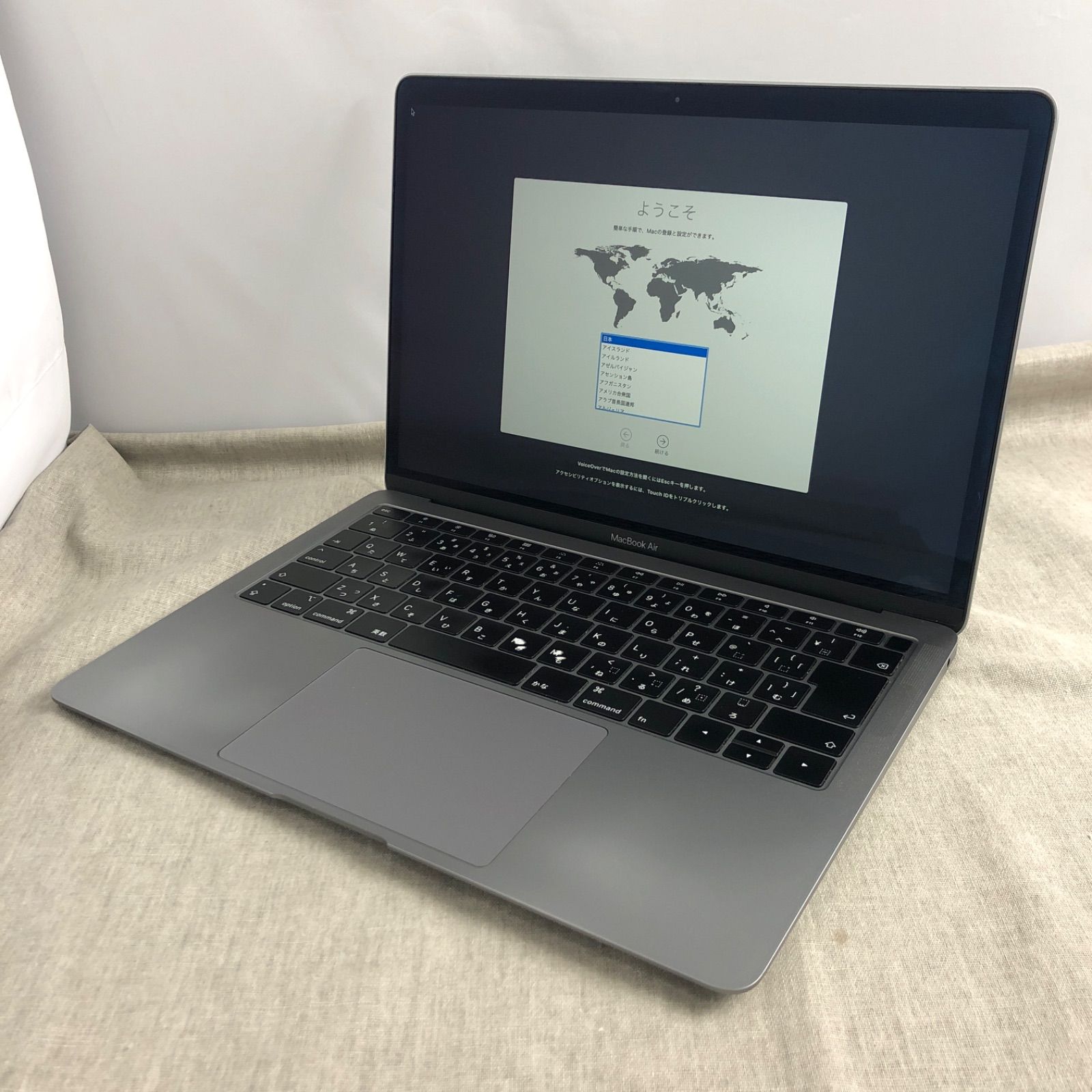 本体のみ】Apple MacBook Air Retina, 13インチ, 2019【i5-8210Y ・8GB