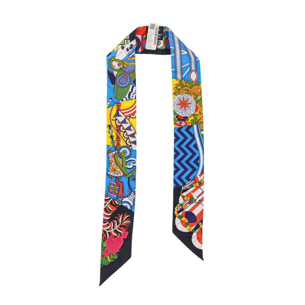 美品 HERMES エルメス ツイリー 杖傘と決闘 De l 