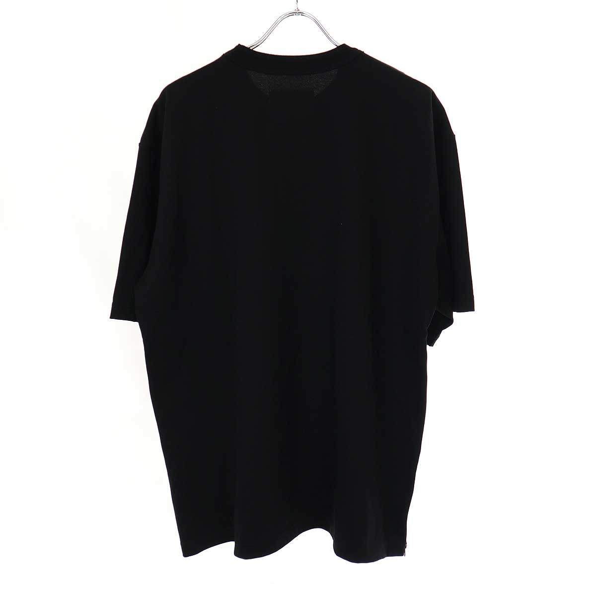 非常に高い品質 Cotton 23AW サカイ sacai Jersey サイドジップTシャツ T-Shirt トップス