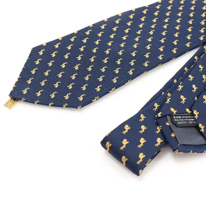 ネクタイDAKS ダックス ブランド ネクタイ シルク 動物柄 格子柄 犬 PO メンズ