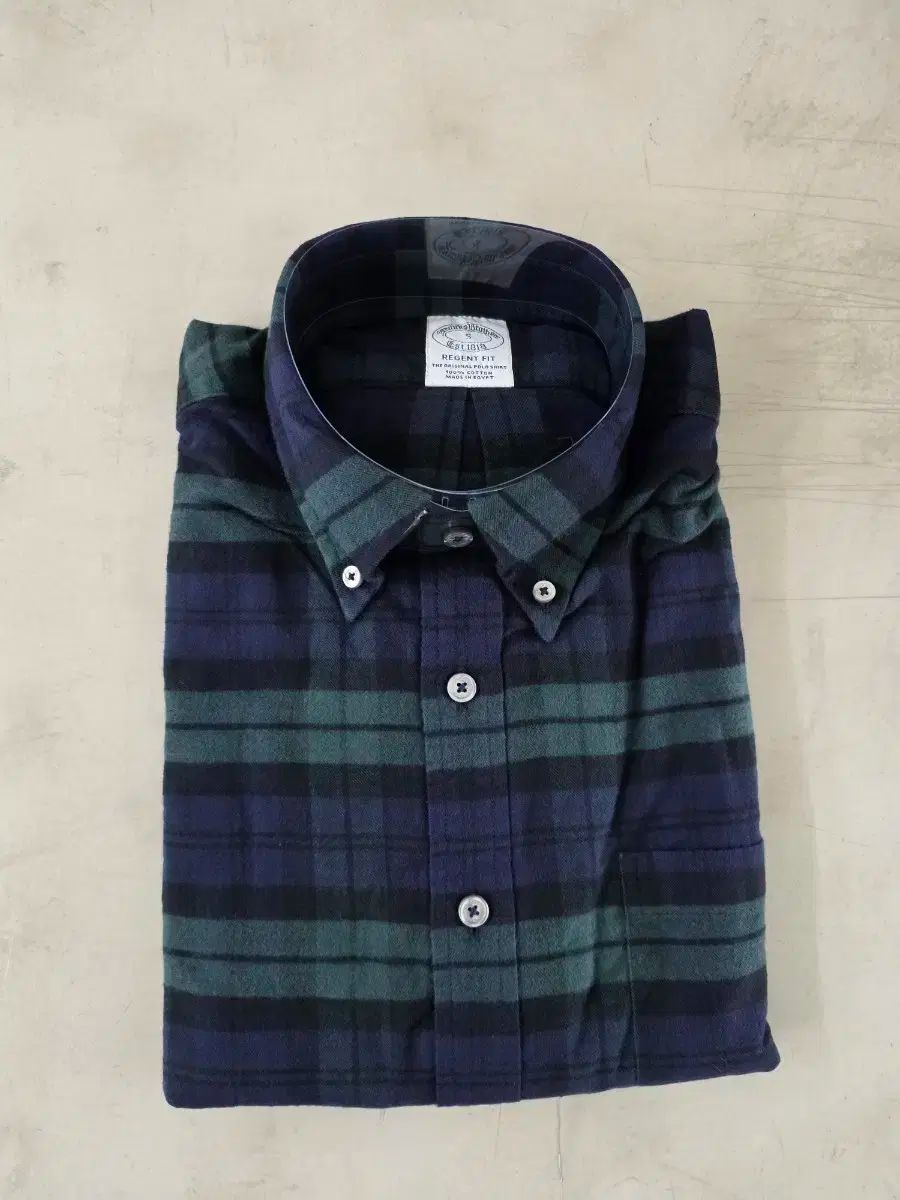 ブルックス ブラザーズ ブラックウォッチ フランネル シャツ S サイズ 韓国 97 サイズ